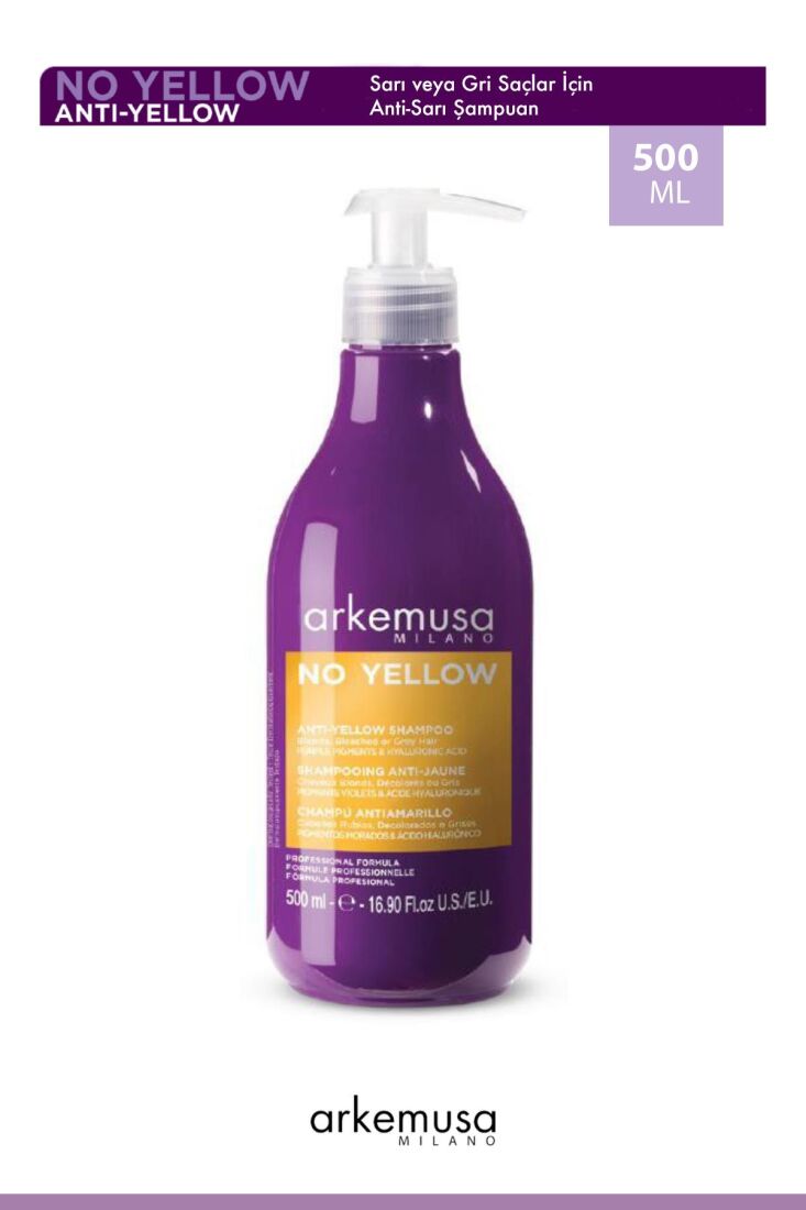 Anti-Yellow Shampoo 500 Ml - 1