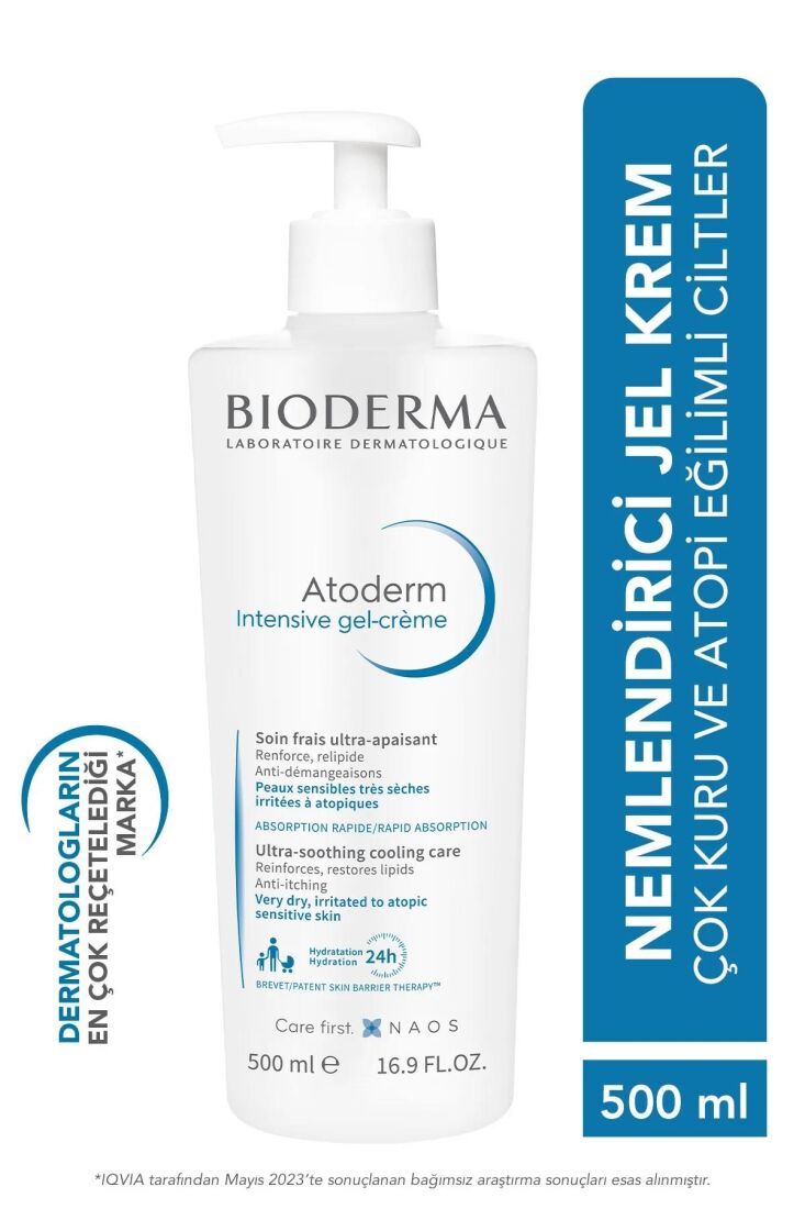 Atoderm Intensive Gel Cream 500 Ml - 1