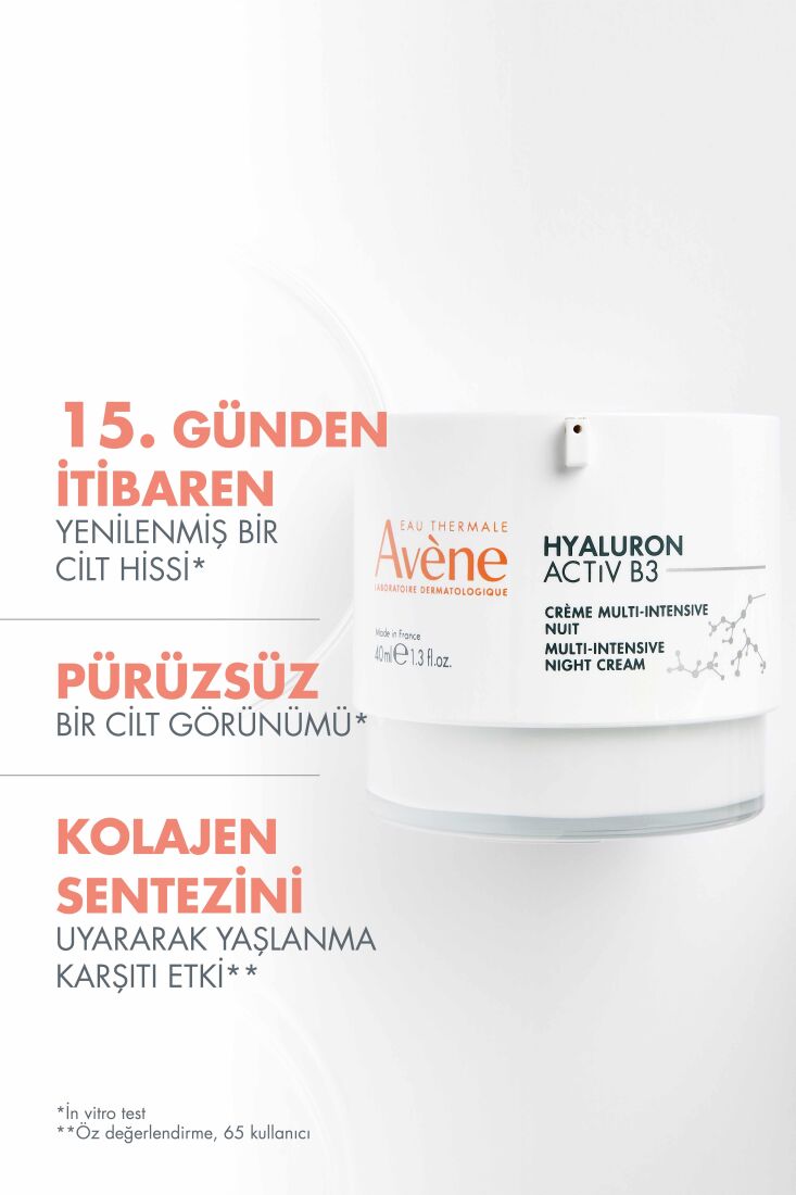 Hyaluron ACTIV B3 Multi-İntensive Night Cream 40 Ml - 6