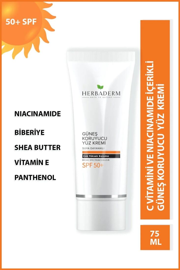 Güneş Koruyucu Yüz Kremi SPF 50+ 75 Ml - 1