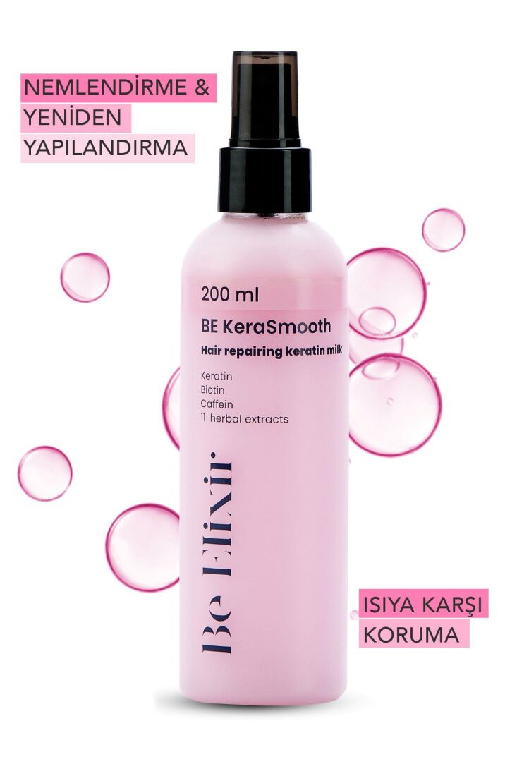 Be Elixir KeraSmooth / Saç Besleyici Keratin Sütü 200 Ml - 2