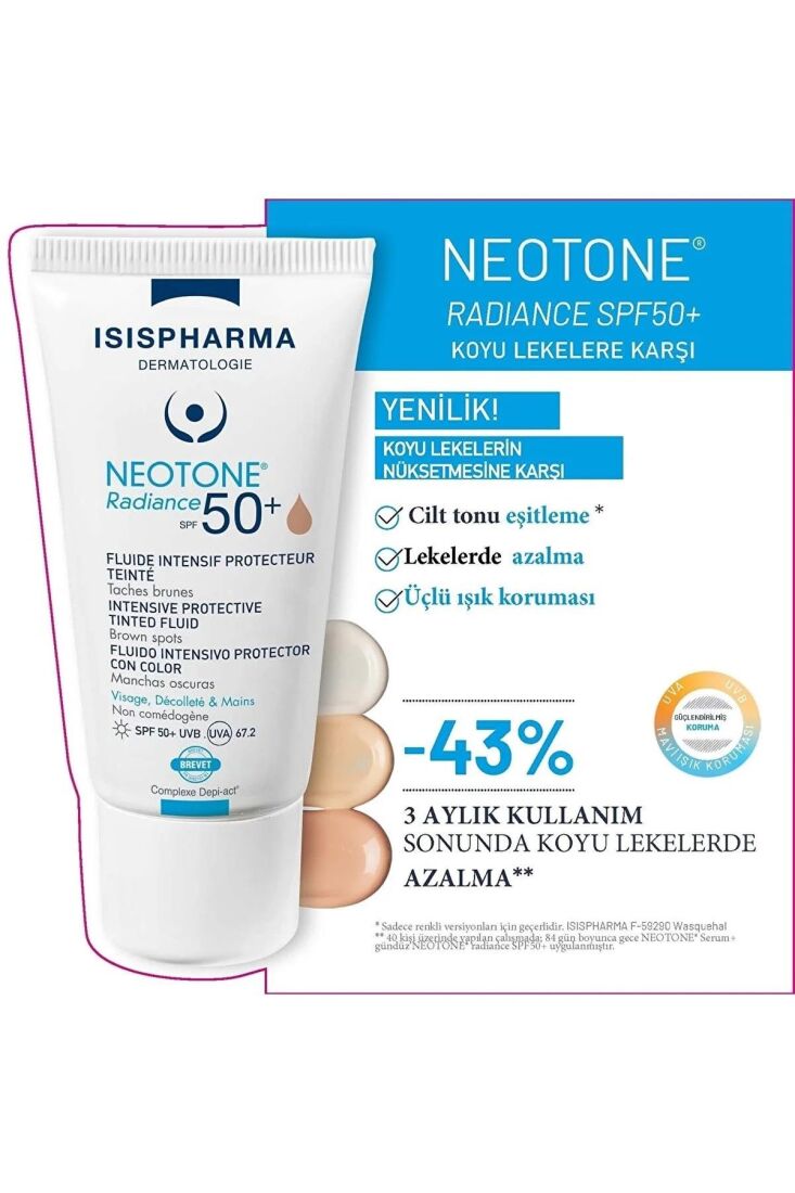 Neotone Radiance SPF 50+ Teinte Medium 30 Ml - 1