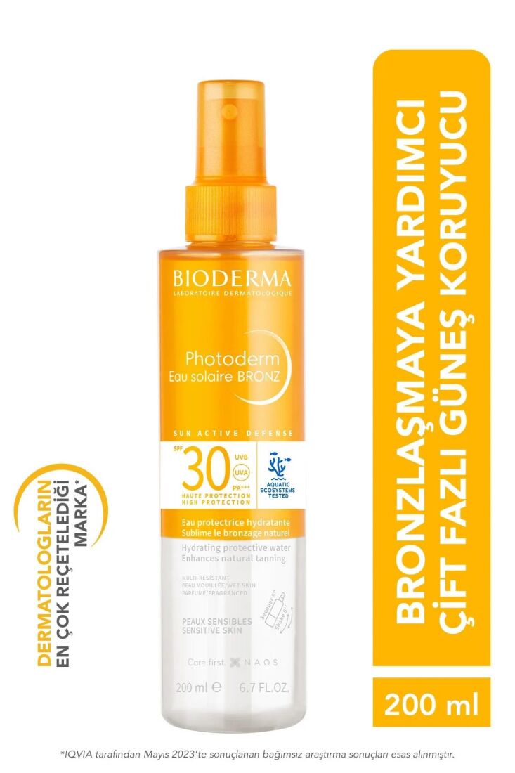 Photoderm Bronz Sun Protective Water Spf30 200 Ml - 1