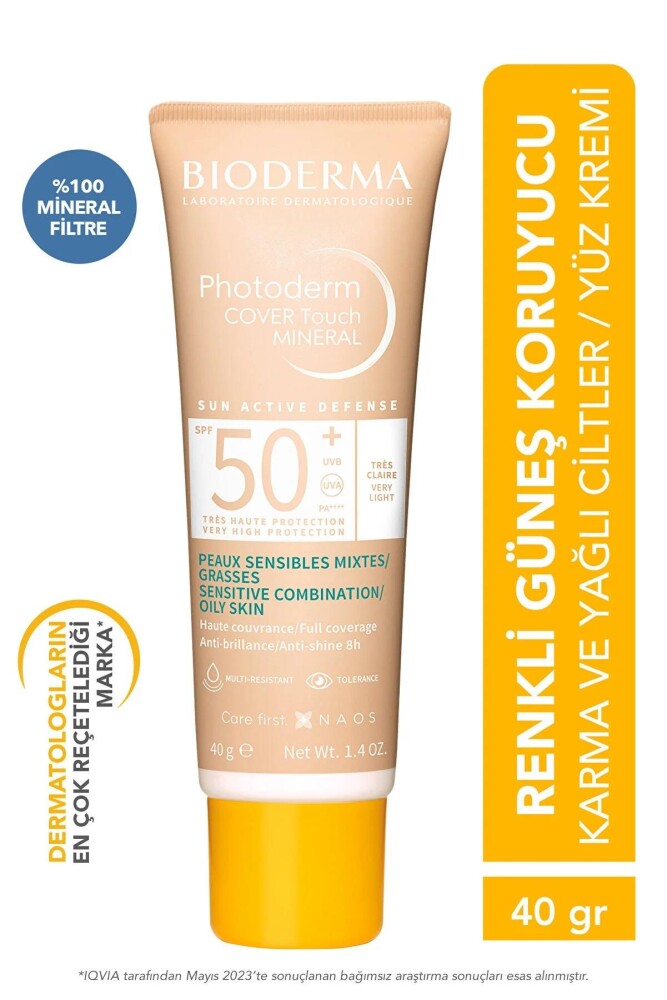 Photoderm Cover Touch Mineral Very Lş-ight 50 Spf + 40 Ml - 1