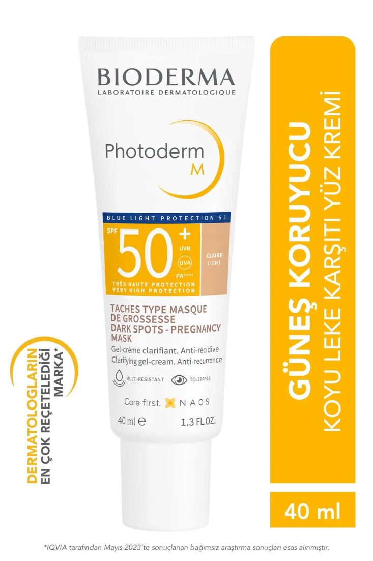 Photoderm M Spf50+ Light 40 Ml - 1