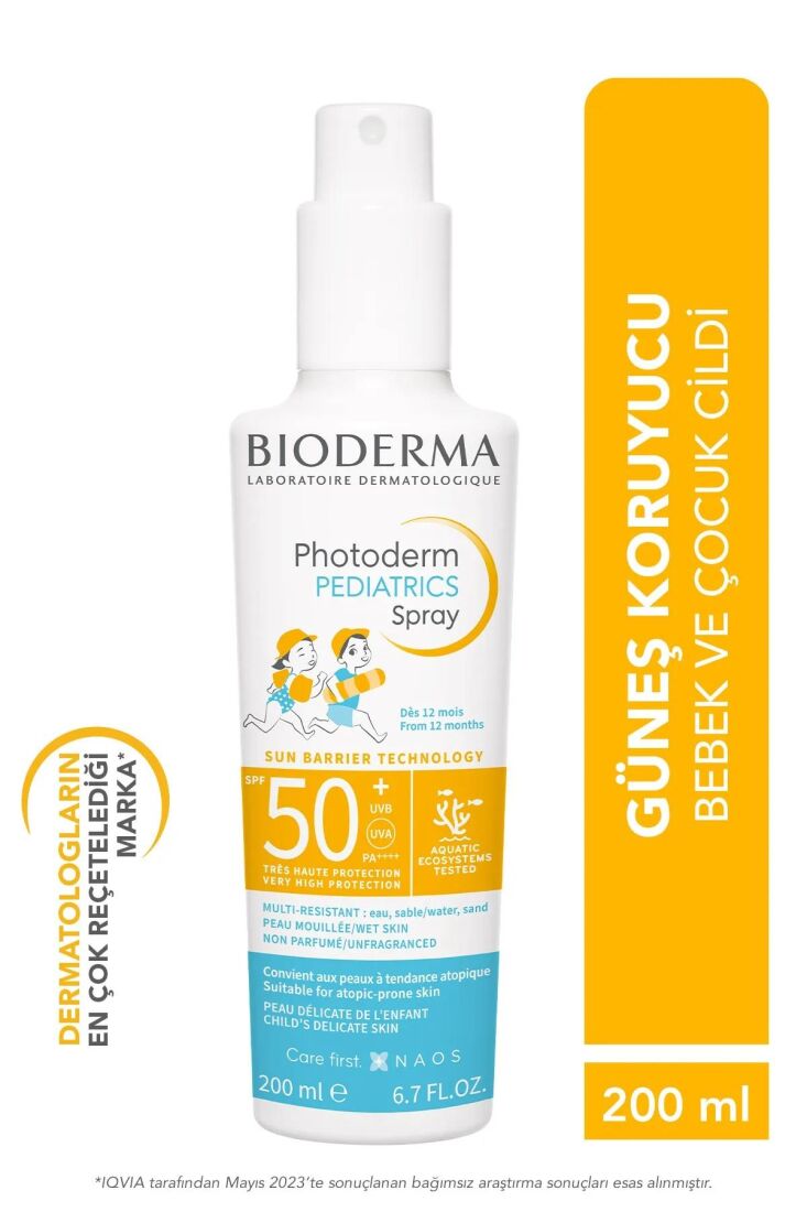 Photoderm Pediatrics Spray Spf50+ 200 Ml - 1