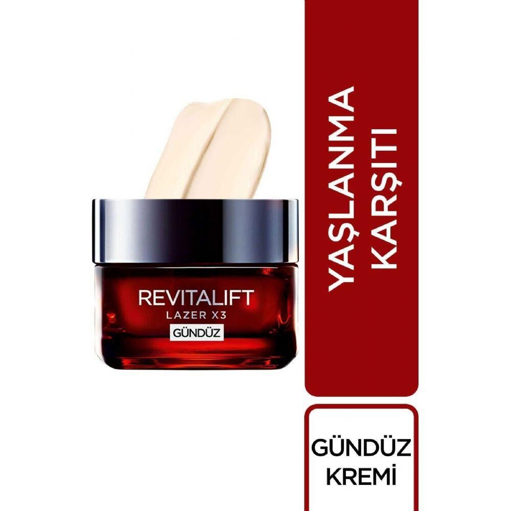 Revitalift Lazer X3 Yoğun Yaşlanma Karşıtı Gündüz Bakım Kremi - 1