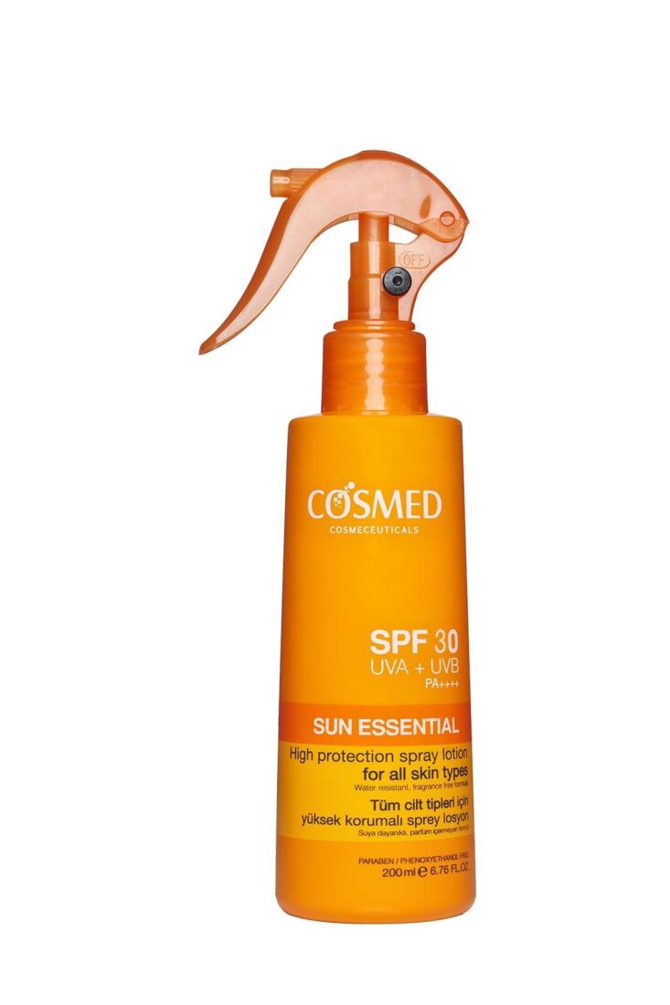 Sun Essential Tüm Cilt Tipleri İçin Yüksek Korumalı Güneş Spreyi SPF 30 200 Ml - 1