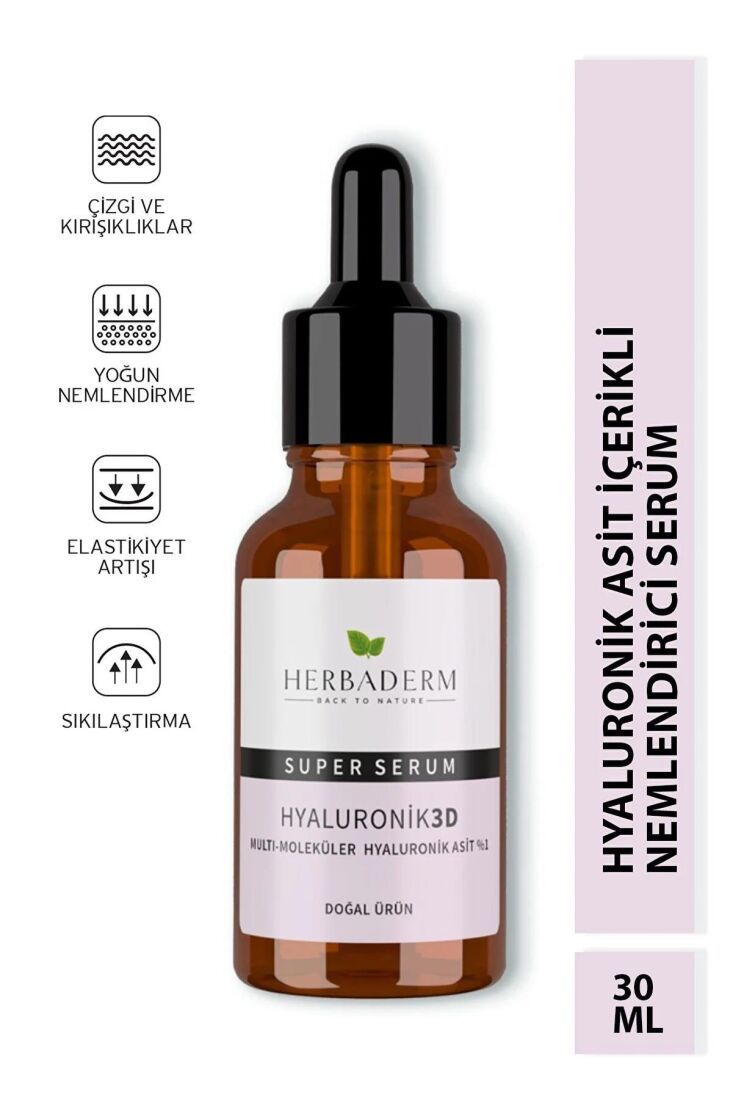 Süper Serum Hyaluronik 3D 30 Ml - 1