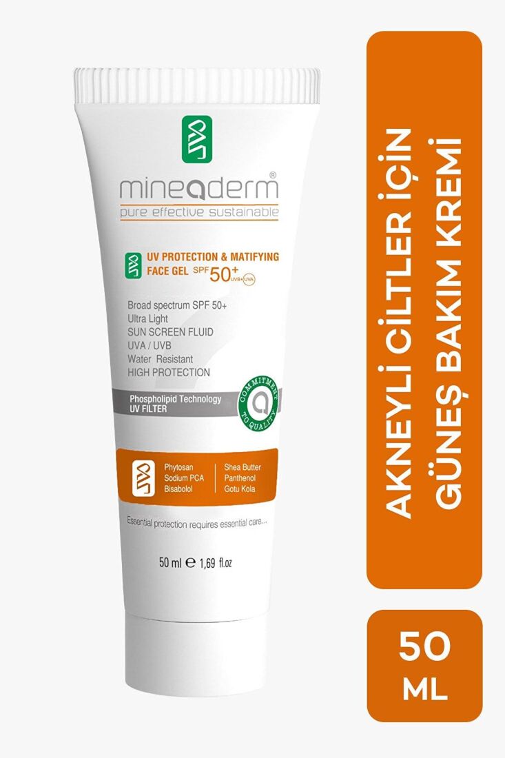 UV Protection & Matifying Face Gel SPF 50+ 50 Ml - 1