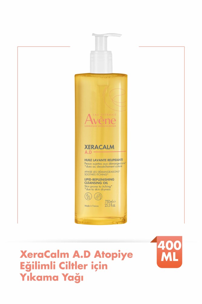 Xeracalm A.D Lipid-Replenishing Cleansing Oil 400 ml - 2