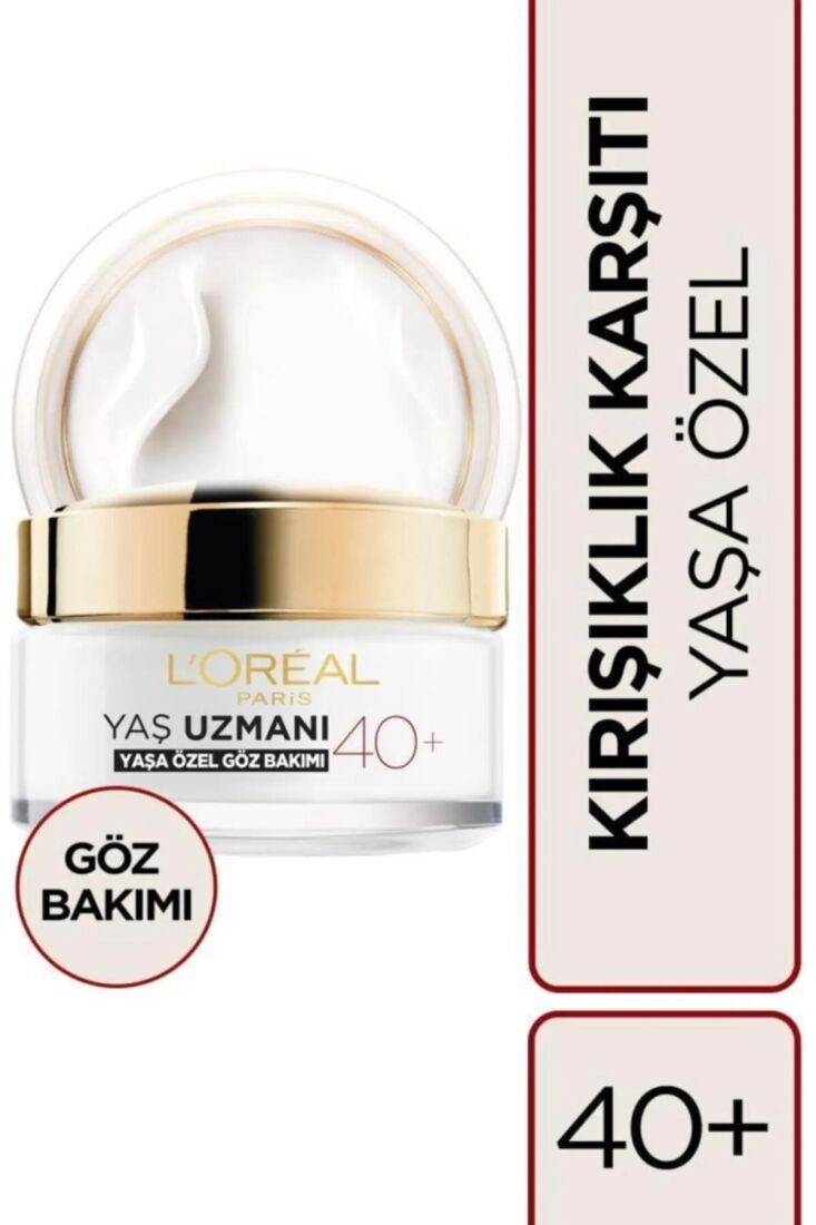 Yaş Uzmanı 40+ Kırışıklık Karşıtı Sıkılaştırıcı Göz Kremi 15 Ml - 1